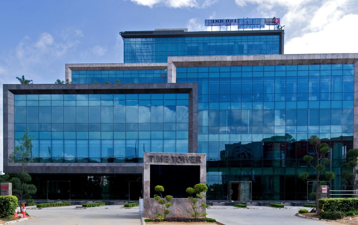 Time Tower — commercial office landmark on MG Road, Gurgaon